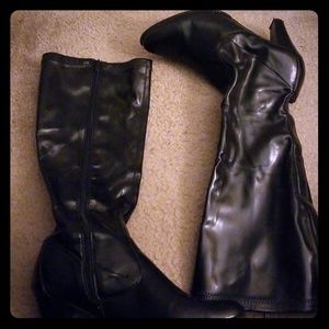 Women's Size 10 (M) Black Rider Boots